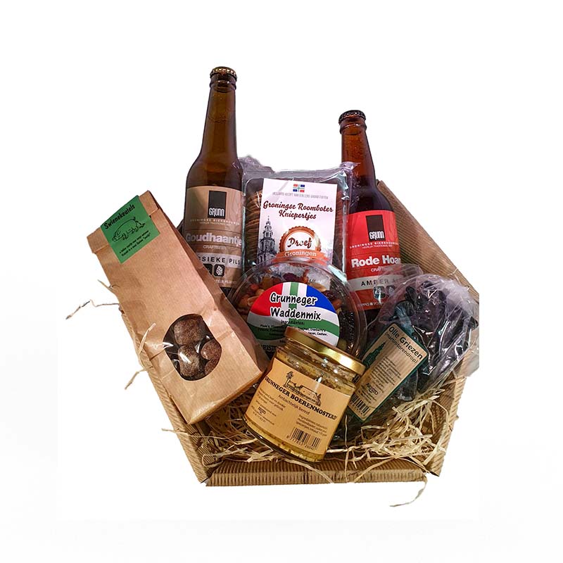 Groninger pakket 3 bier en zoetig