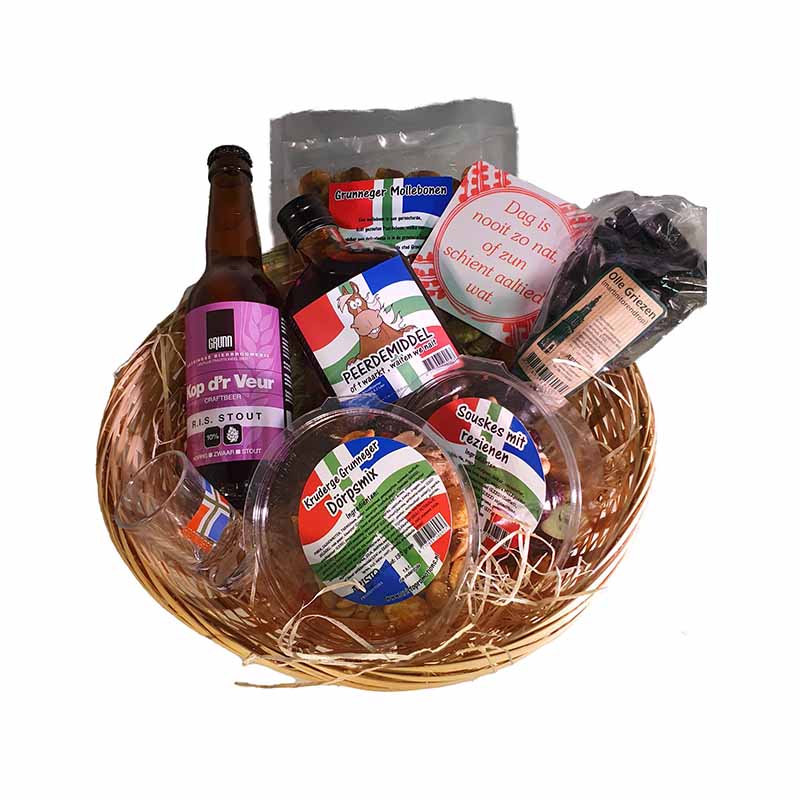 Groninger pakket 4 Mandje vol