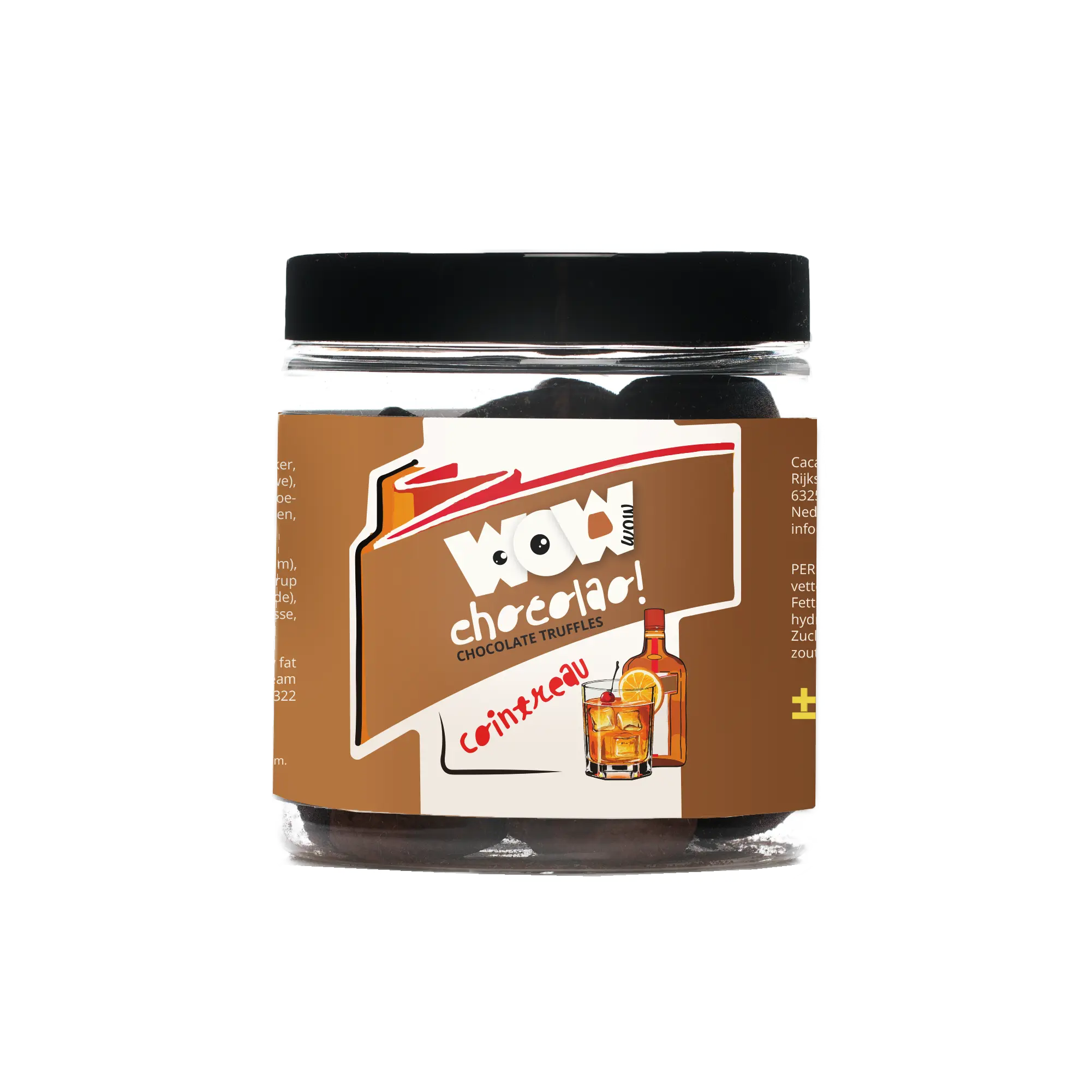 Cointreau Chocolate Truffles - 130g Gifting jar