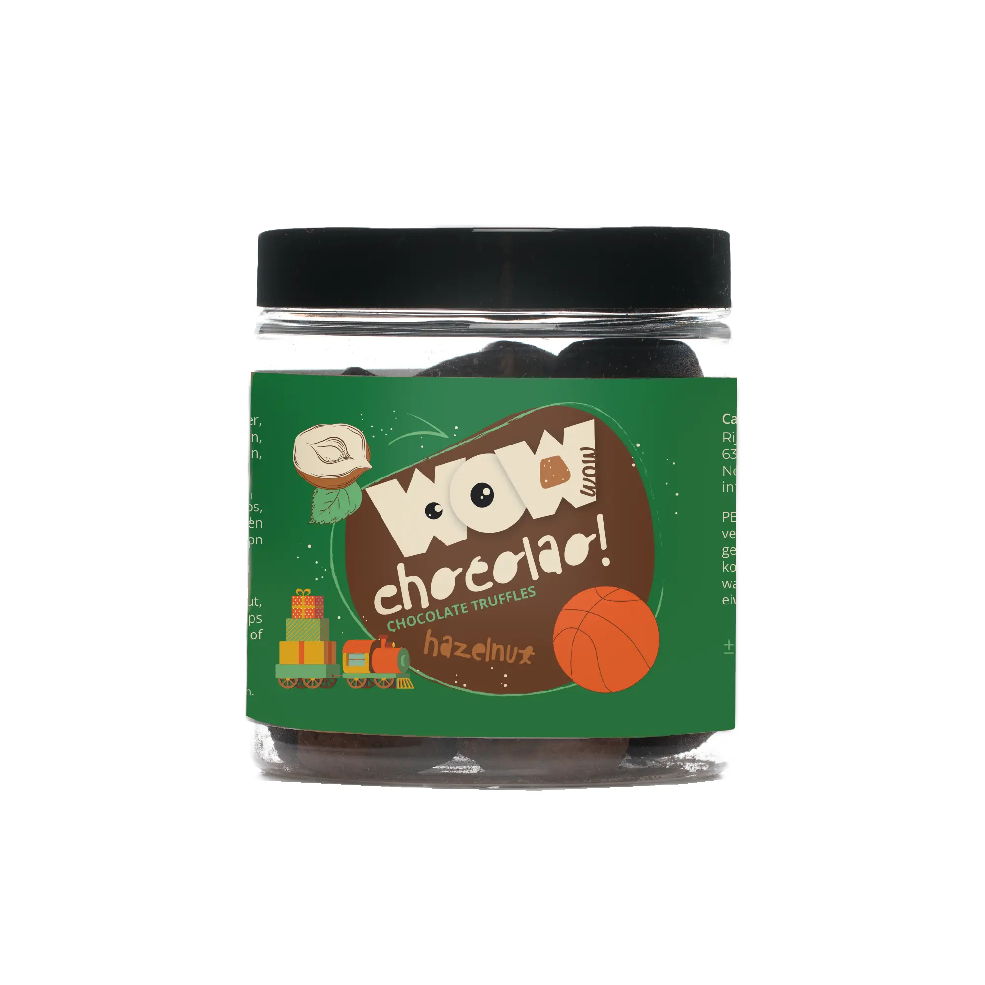 Hazelnut - Father's Day Chocolate Truffles - 130g Gifting jar