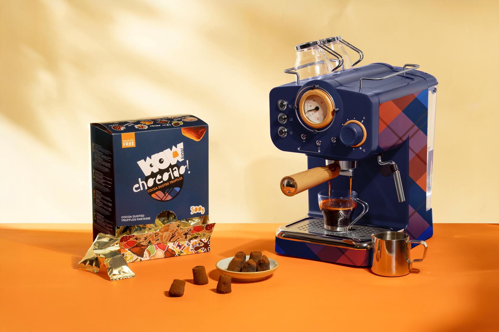 Individually wrapped truffles - Dispenser box 500g