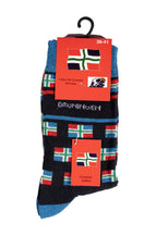 Nieuw! Lange sokken Groningen vlag (diverse maten, 1 paar)