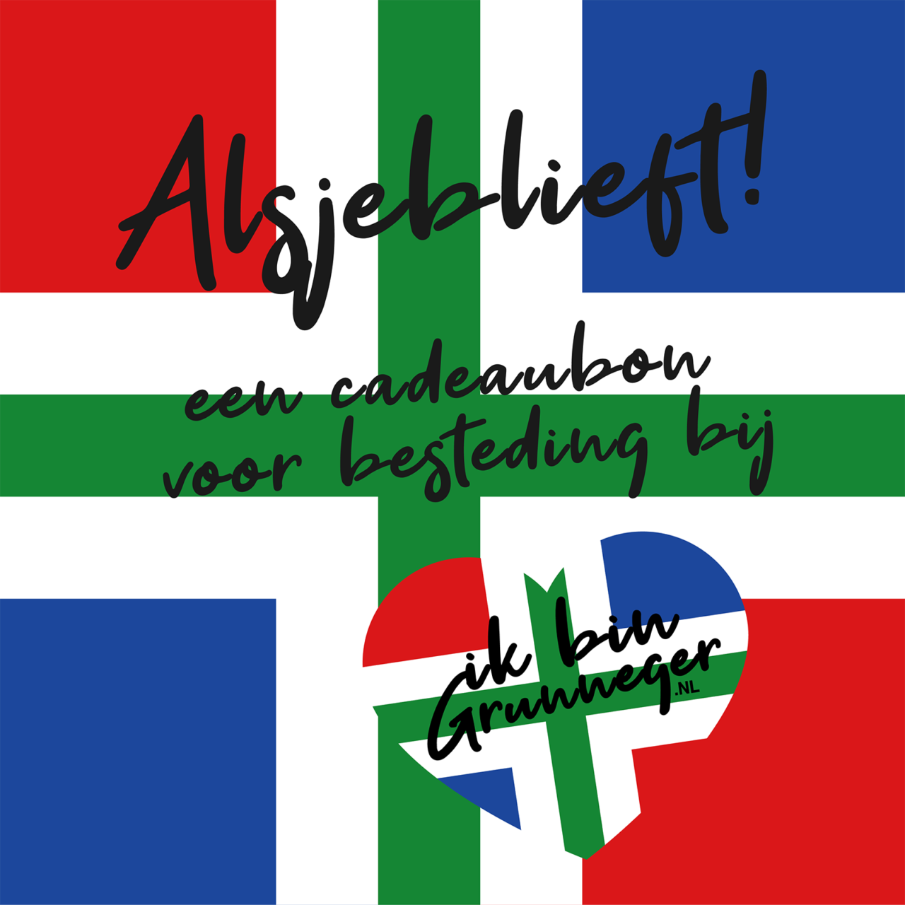 Cadeaubonnen "Ik bin Grunneger"