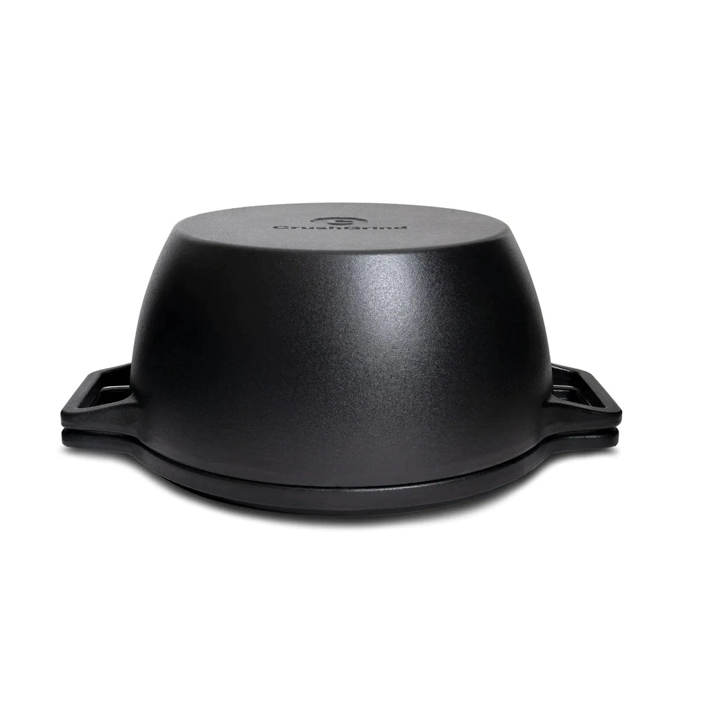 CrushGrind KIM_BO 4-in-1 Gietijzeren Dutch Oven