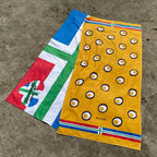 Set Eierbal-vlag handdoek-strandlaken