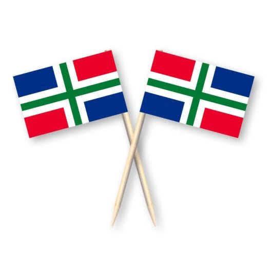 Groninger cocktailprikkers (verpakt per 50 stuks)