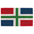 Deurmat met Groningen vlag (niet leverbaar)