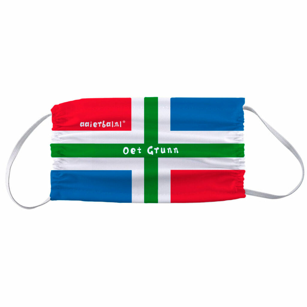 Mondkapje Provincie Groningen vlag