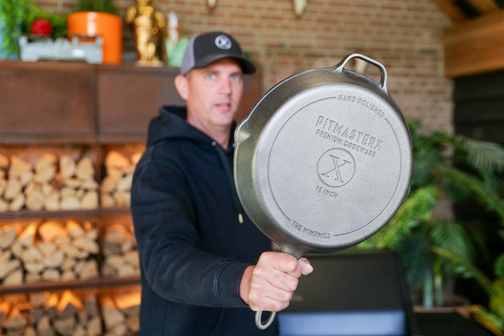 PitmasterX Hand Polished Skillet