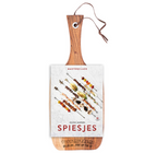Vuur&Rook Acacia Serveerplank 42 cm + Masterclass Spiesjes