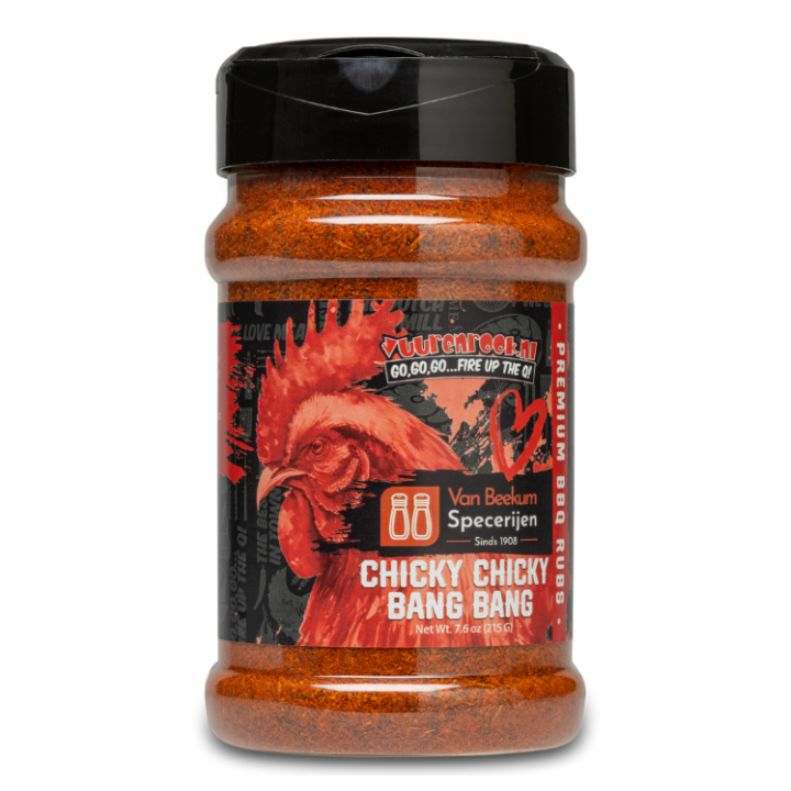Vuur&Rook Chicky Chicky Bang Bang Rub 215 gram