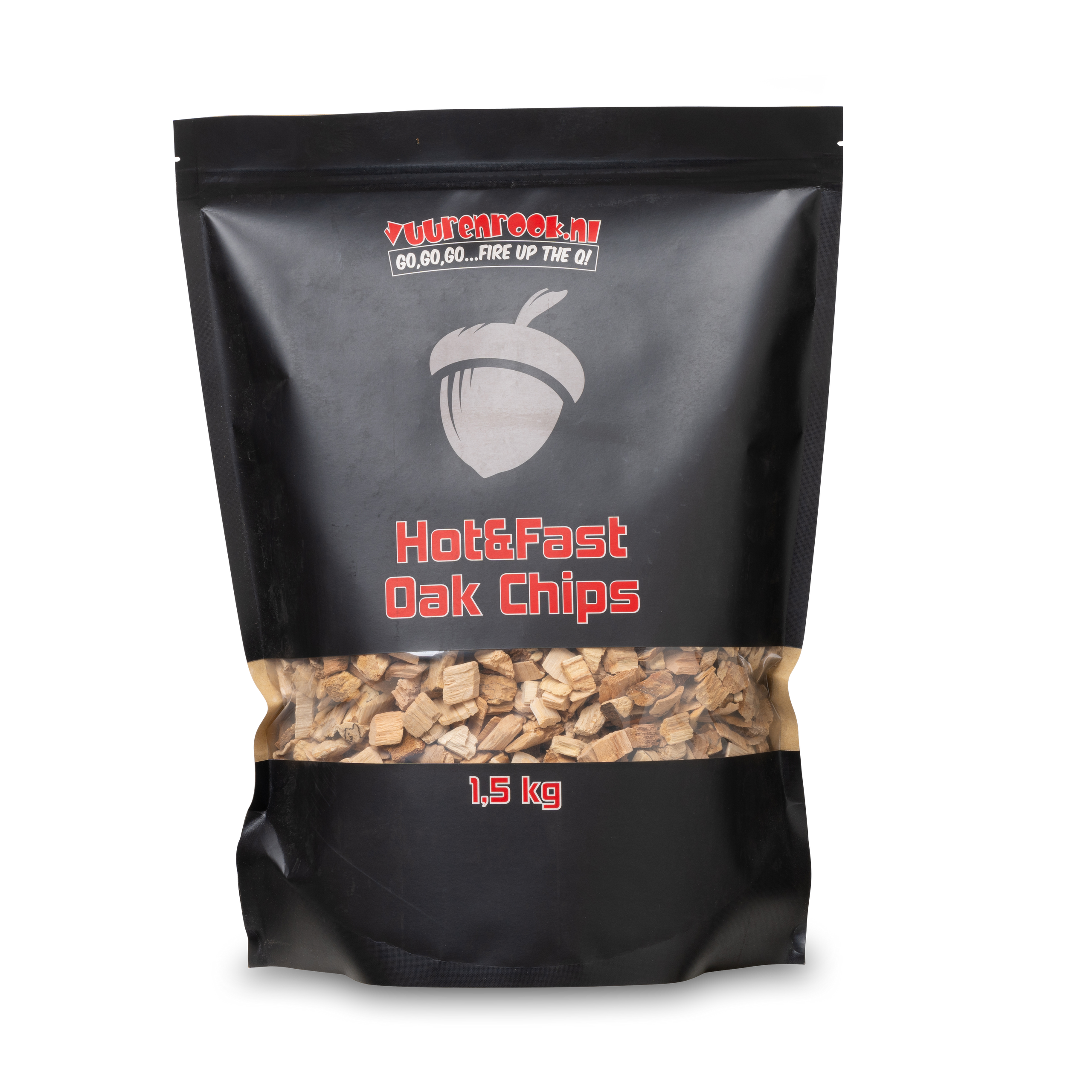Vuur&Rook Hot&Fast Eiken Chips 1,5 kg