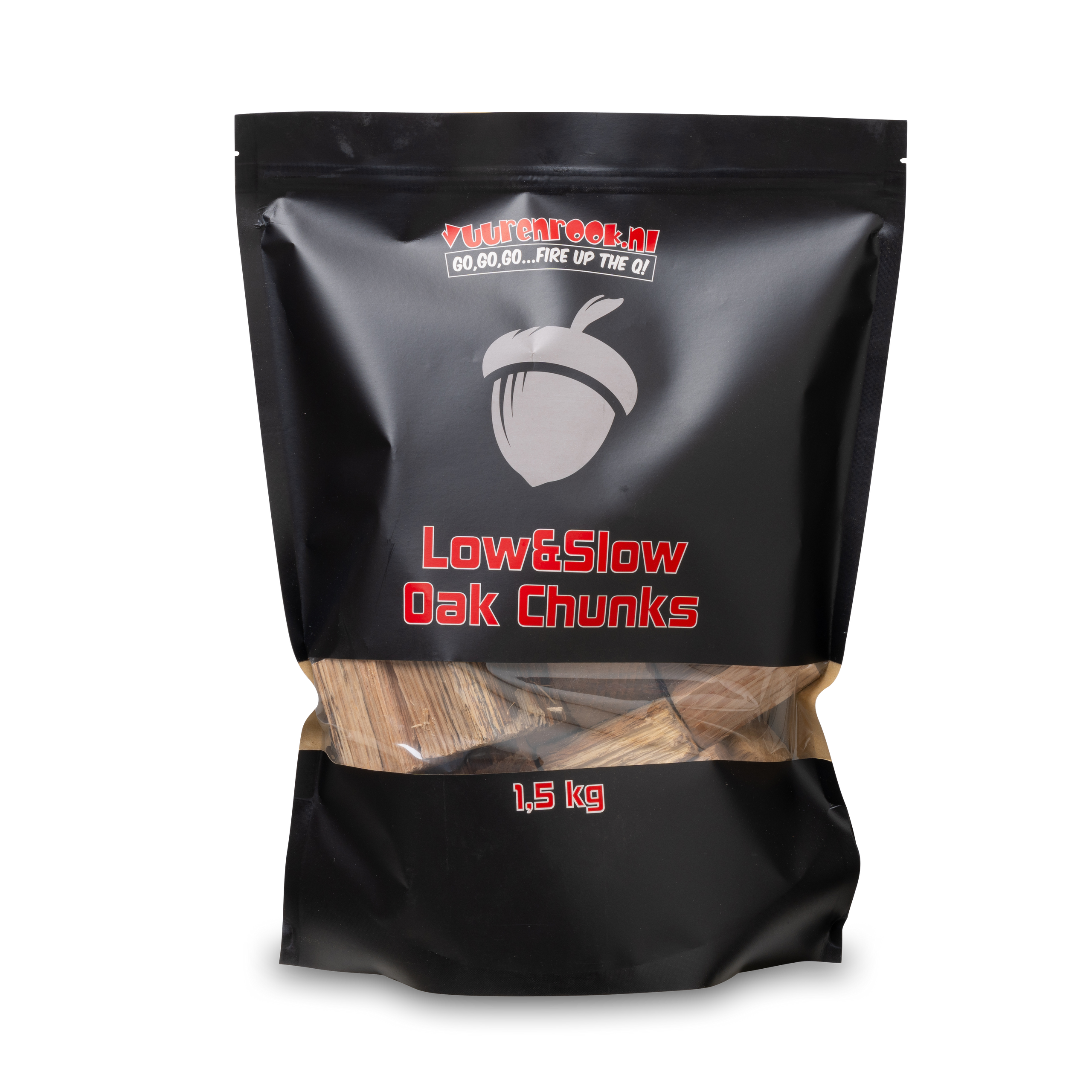 Vuur&Rook Low&Slow Eiken Chunks 1,5 kg
