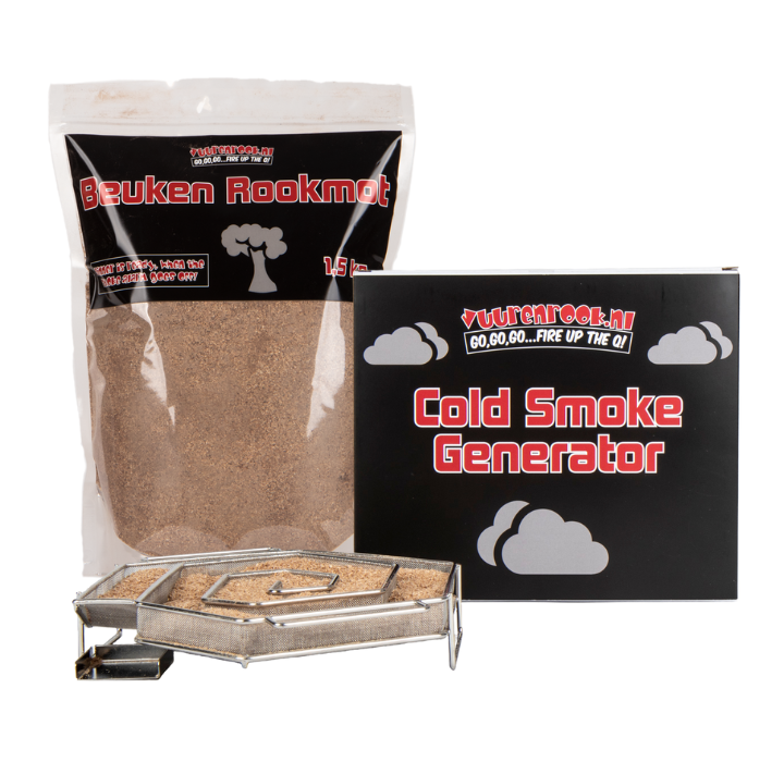 Vuur&Rook RVS Cold Smoke Generator (12 hours +)